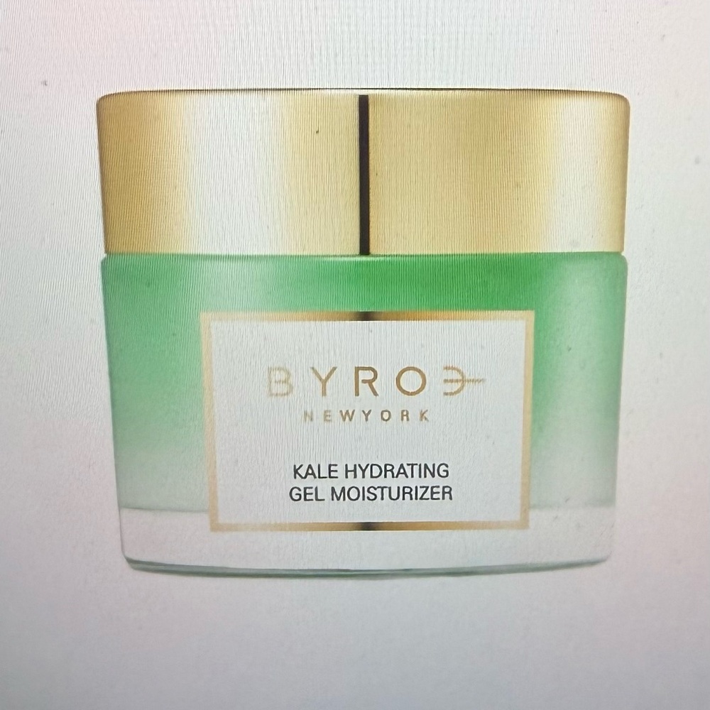 BYROE‎ Kale Hydrating Gel Moisturizer - Green and Gold, NWT 1.69 oz